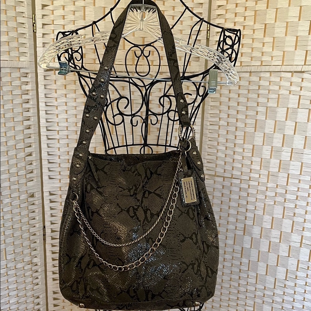 ✅Harley Davison genuine leather cross body purse